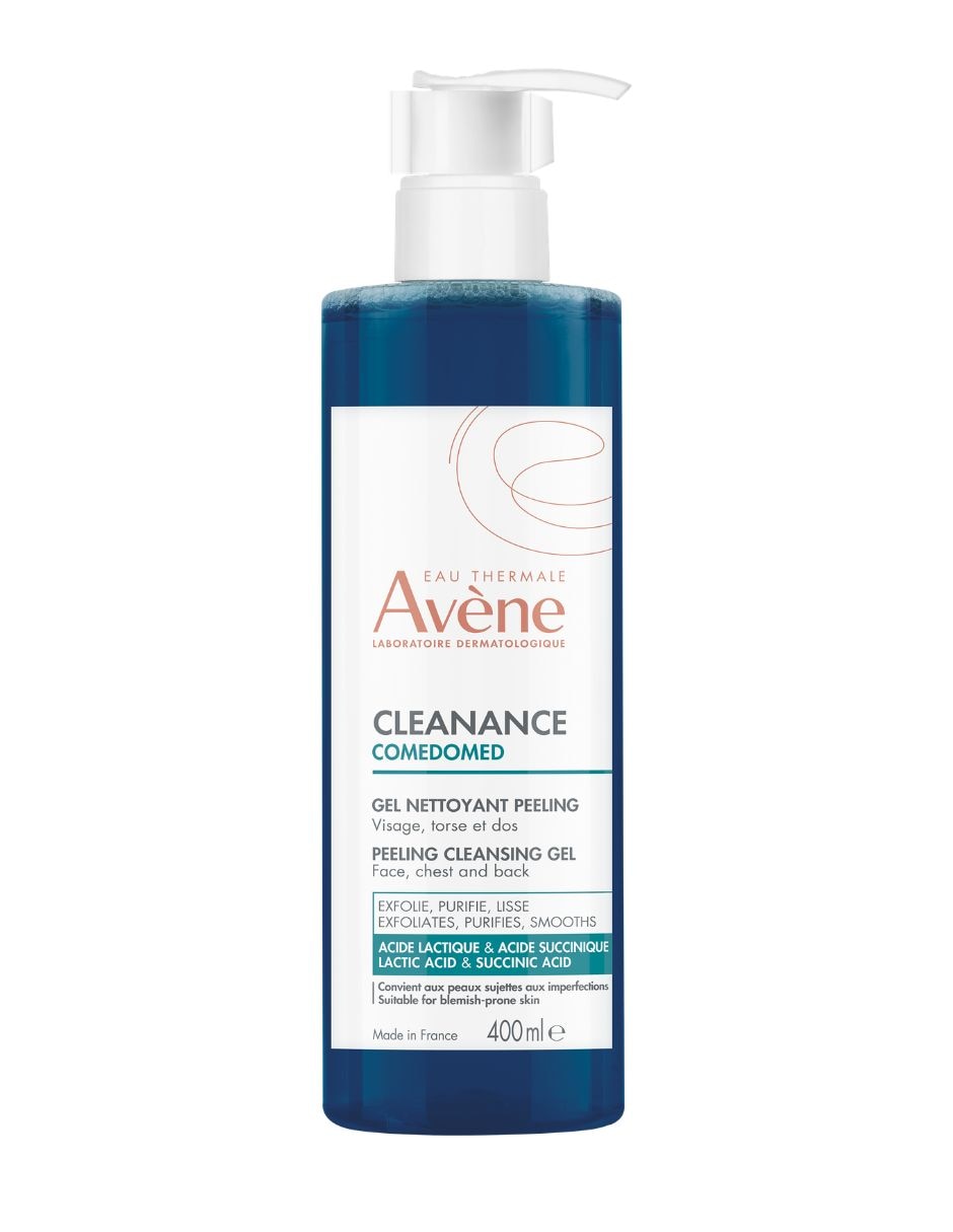 Limpiador facial Cleanance Comedomed Peeling Gel Limpiador Exfoliante Avène para acné 1