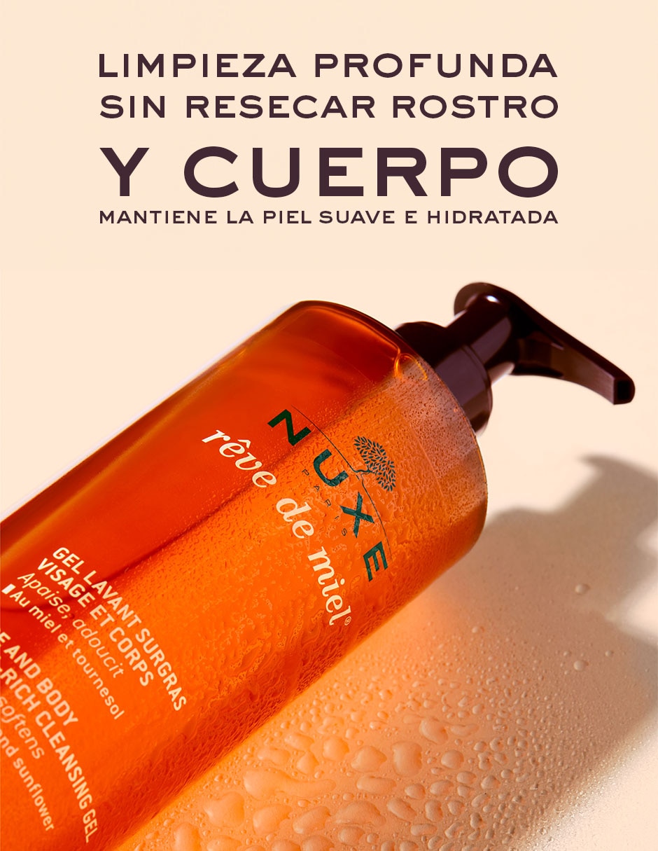 Limpiador rostro y cuerpo Reve de miel para hidratar 9