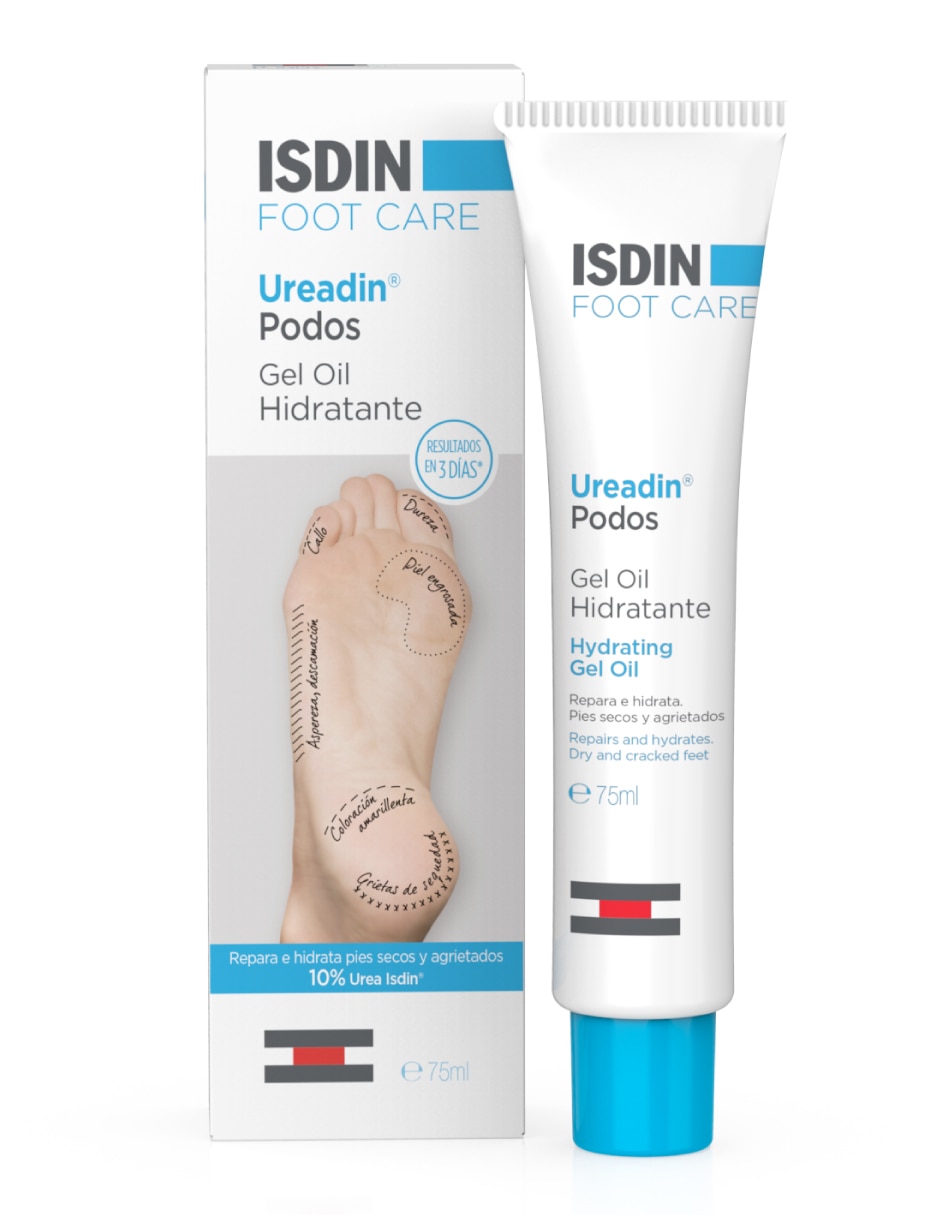Crema para pies recomendada para hidratar Ureadin para piel seca