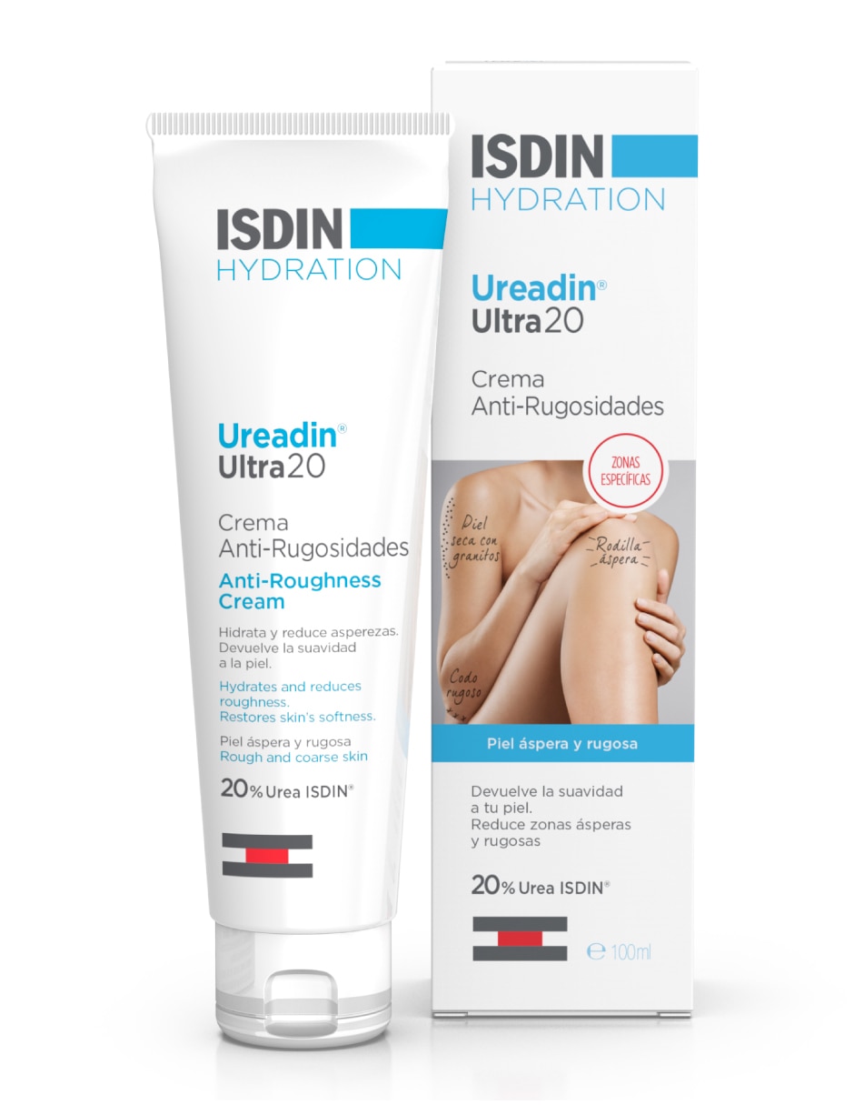 Crema para cuerpo recomendada para hidratar Ureadin para piel seca