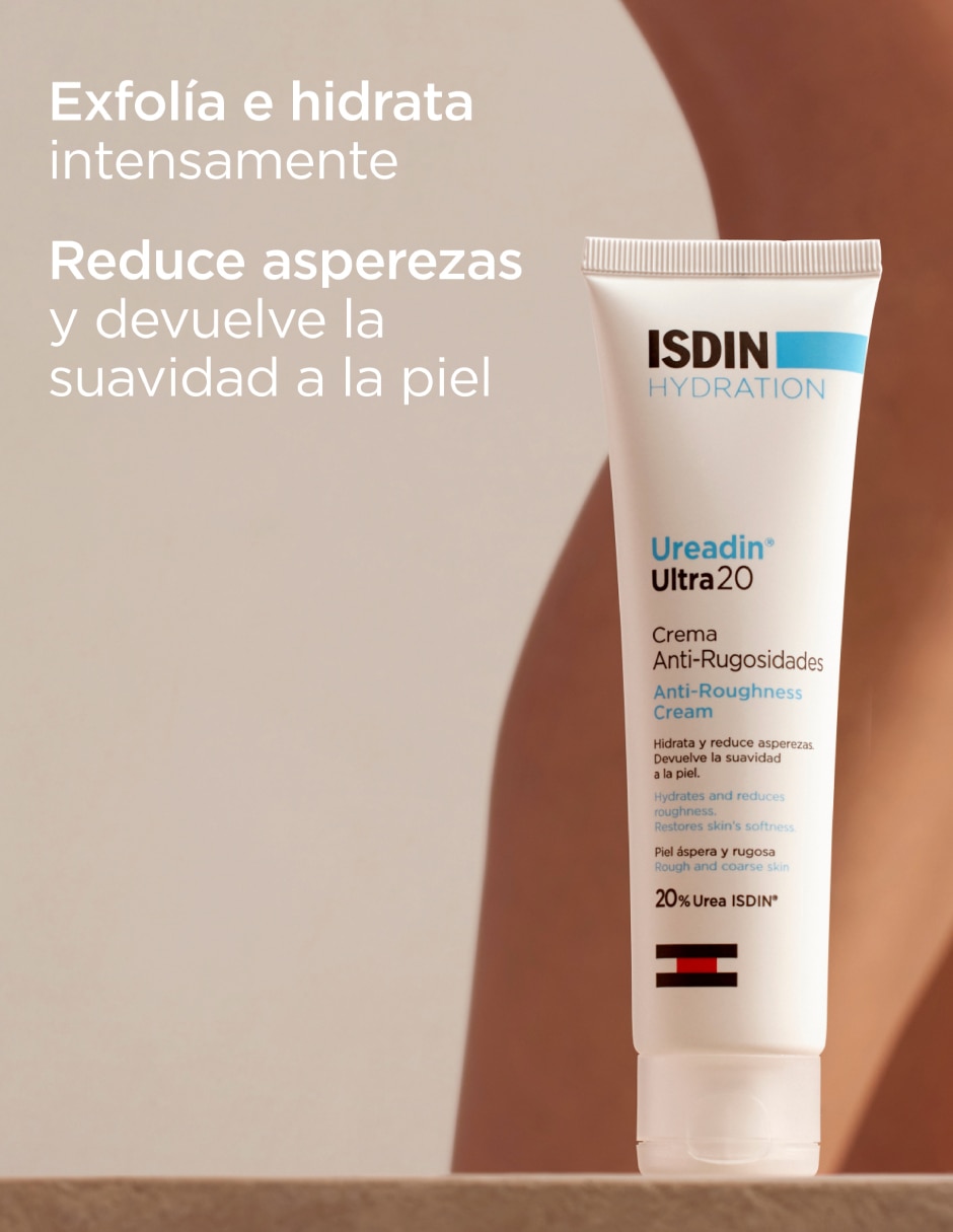 Crema para cuerpo recomendada para hidratar Ureadin para piel seca 5