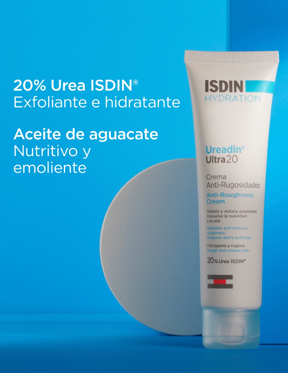 Crema para cuerpo recomendada para hidratar Ureadin para piel seca