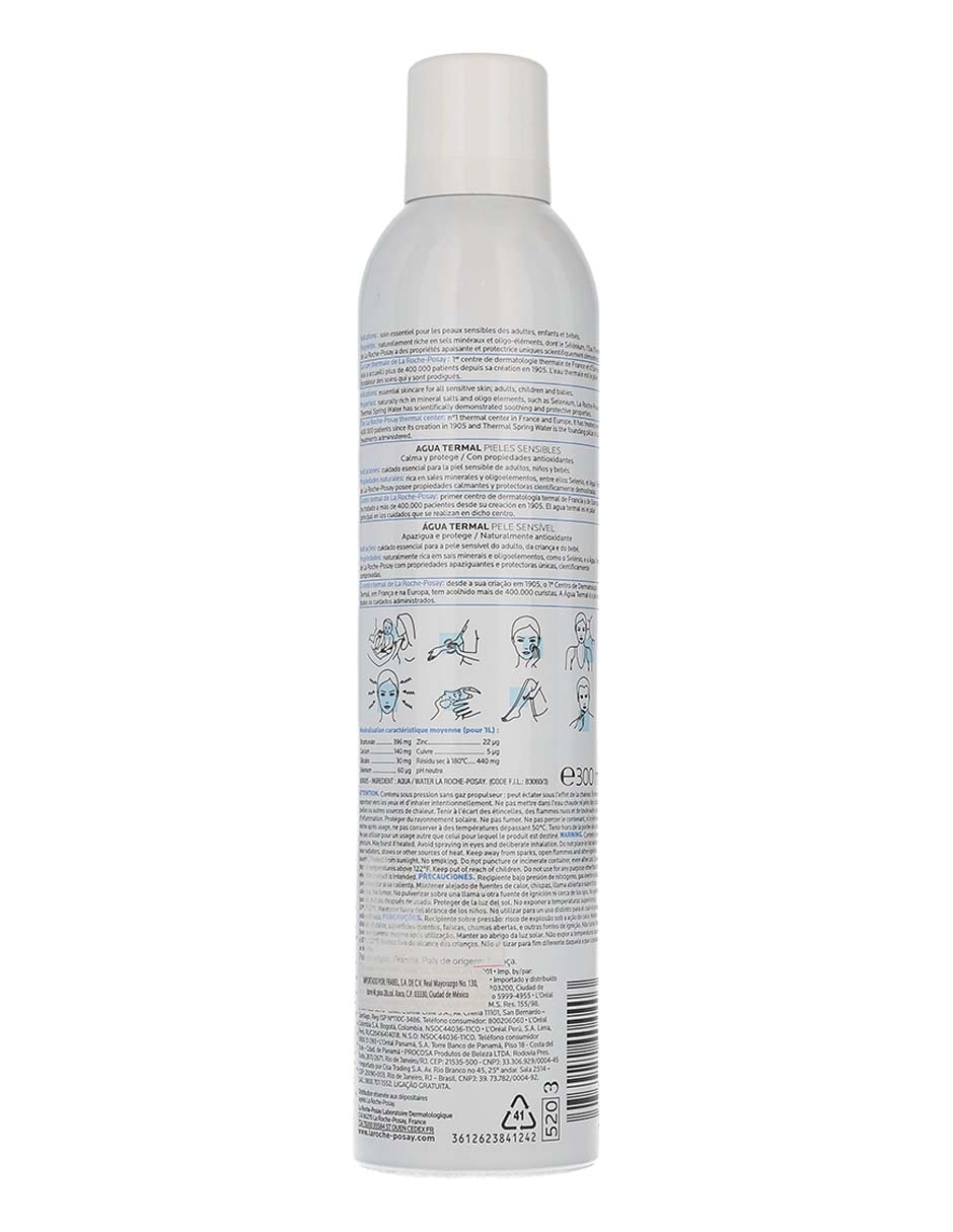 Agua termal La Roche Posay