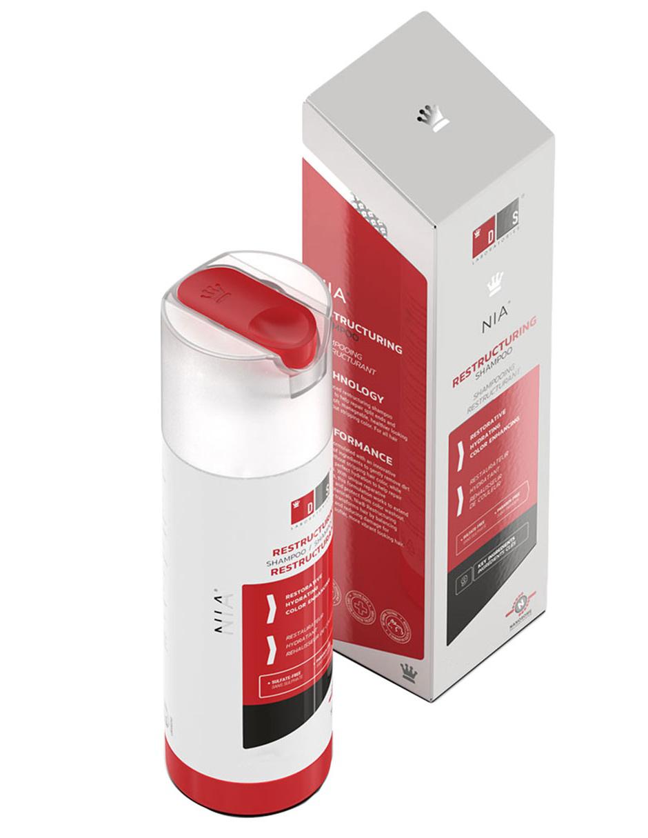 Shampoo reparador para cabello restructuring ds laboratories nia 205 ml Shampoo reparador para cabello restructuring ds laboratories nia 205 ml