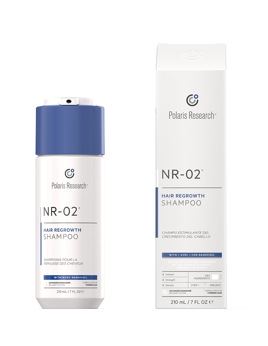 Shampoo anticaída para cabello POLARIS NR02 210 ml