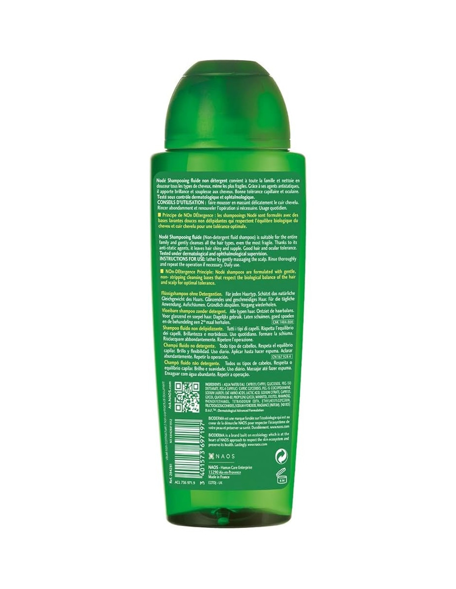 Shampoo para cabello Nodé 400 ml