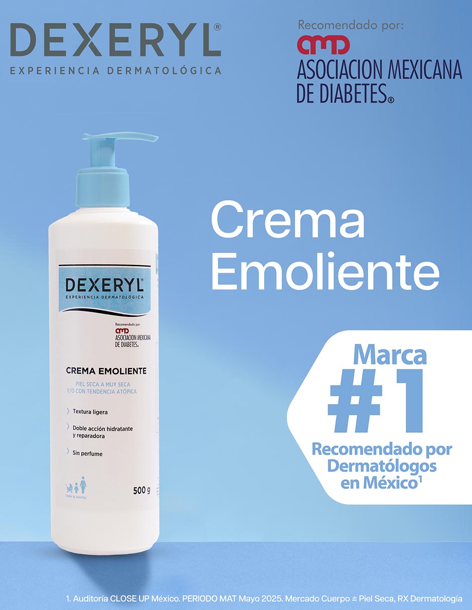 Crema para rostro y cuerpo recomendada para hidratar de día y noche Dexeryl para piel seca 2