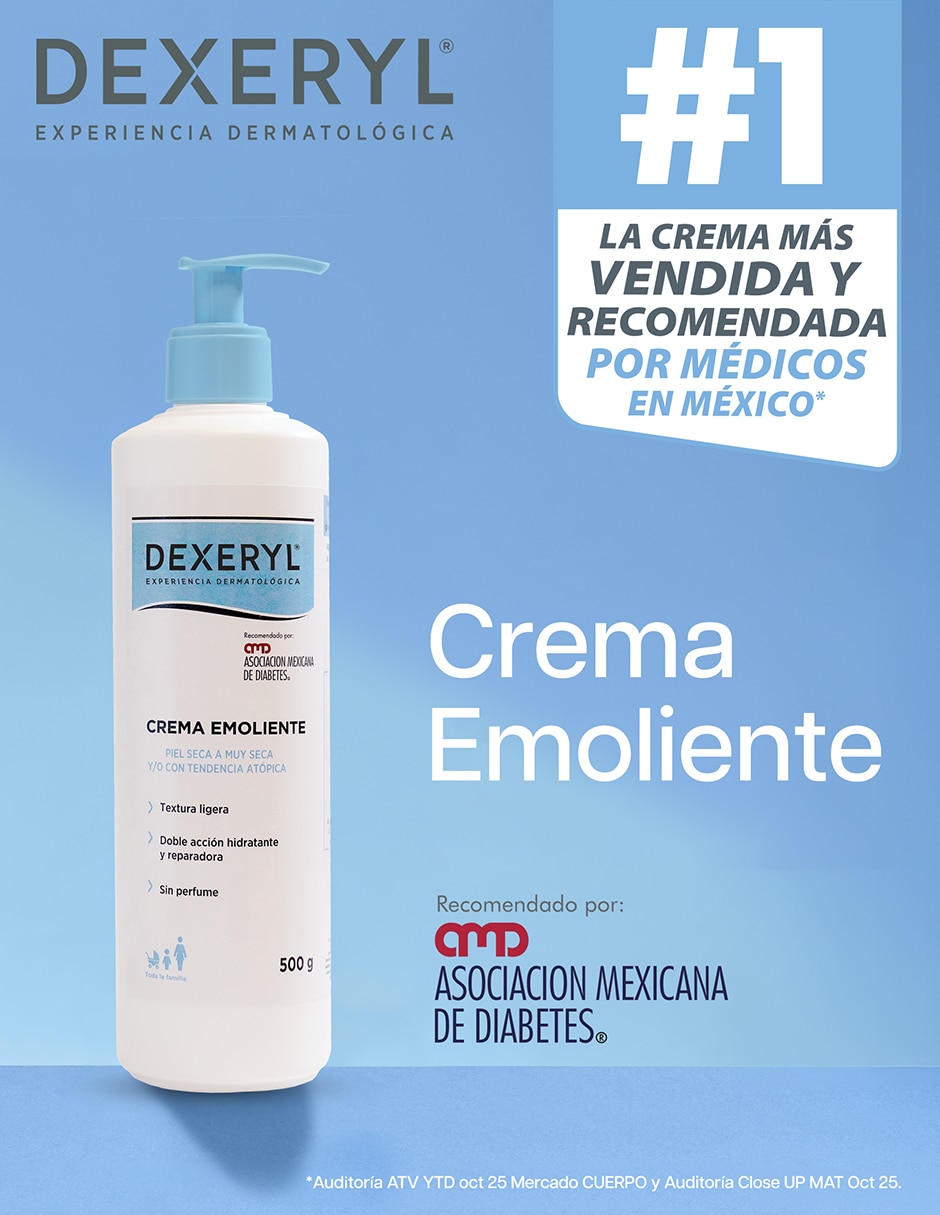 Crema para rostro y cuerpo recomendada para hidratar de día y noche Dexeryl para piel seca 7