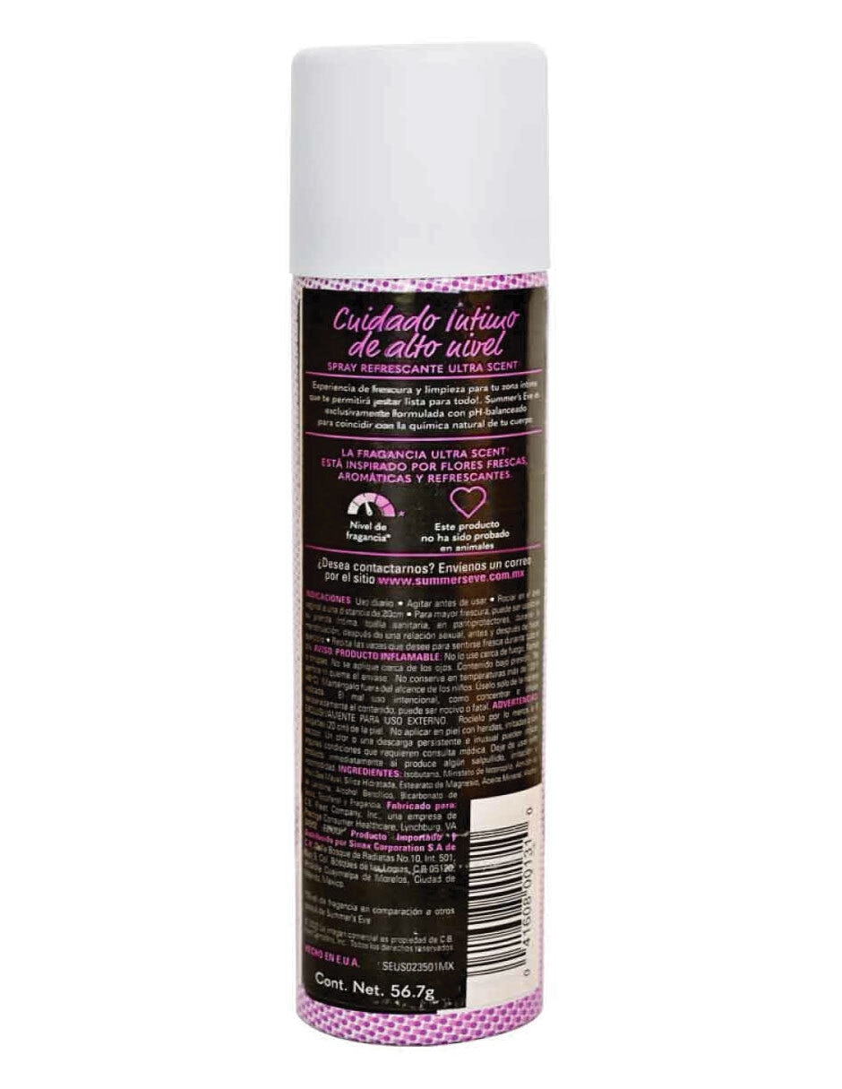Desodorante íntimo en aerosol Ultra para mujer 2
