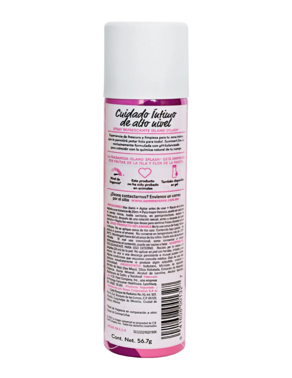 Desodorante íntimo en aerosol Bli para mujer 2