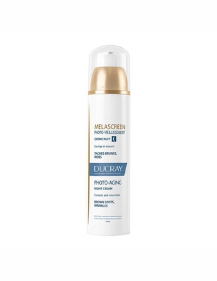 Crema facial recomendada para prevenir signos de la edad de noche Melascreen para todo tipo piel Crema facial recomendada para prevenir signos de la edad de noche Melascreen para todo tipo piel