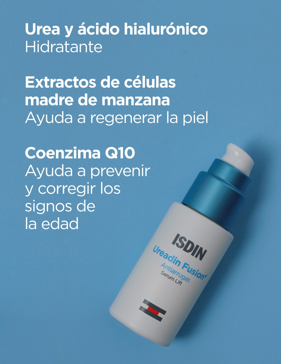 Sérum antiedad corporal Ureadin Fusion Lift Antiarrugas 30 Isdin todo tipo piel