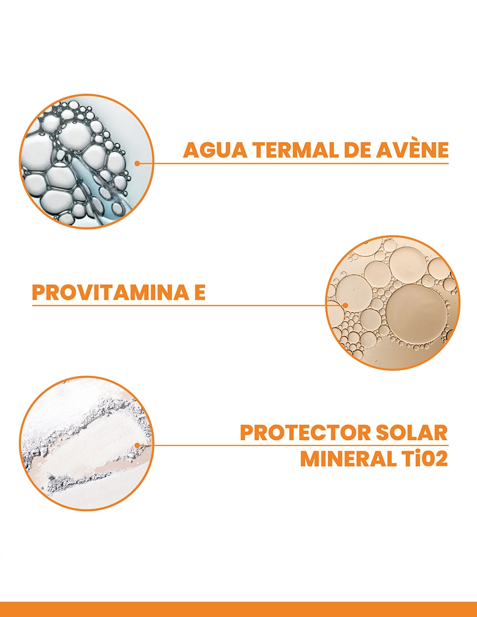 Protector solar FPS 50 fluido mineral spf 50+ eau thermale 40 ml
