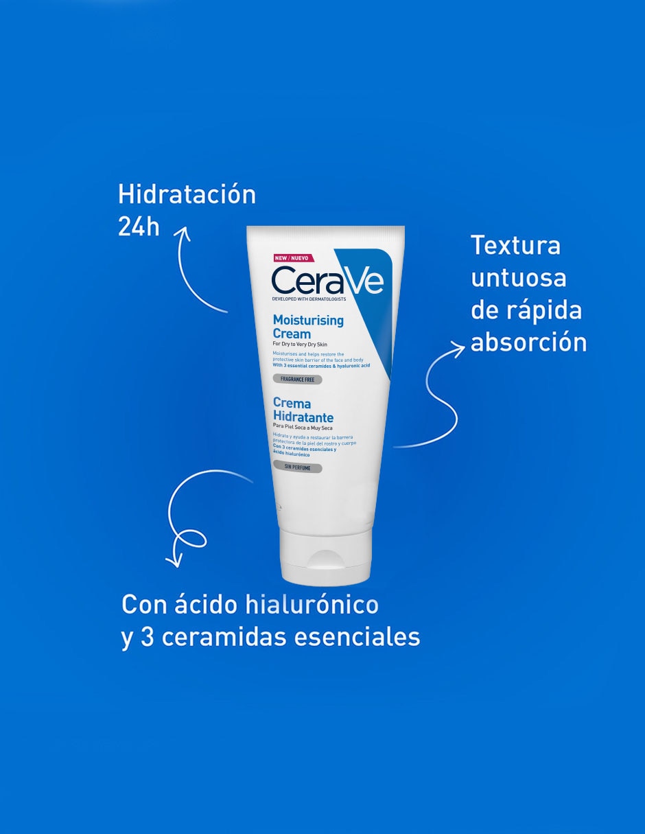 Crema para rostro y cuerpo recomendada para hidratar de día y noche para todo tipo piel 4