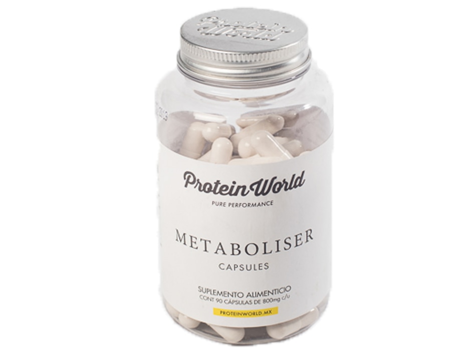 Suplemento alimenticio Metaboliser de 90 cápsulas
