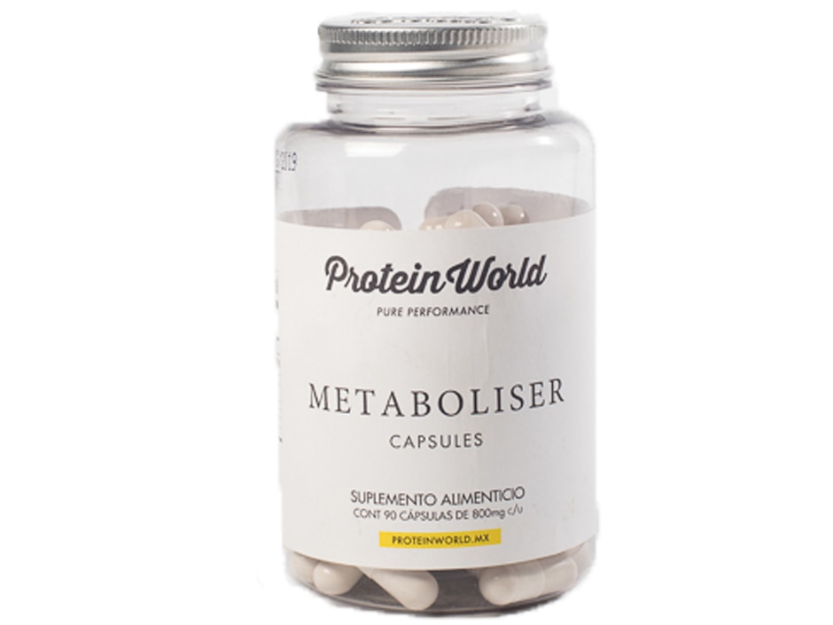 Suplemento alimenticio Metaboliser de 90 cápsulas 2