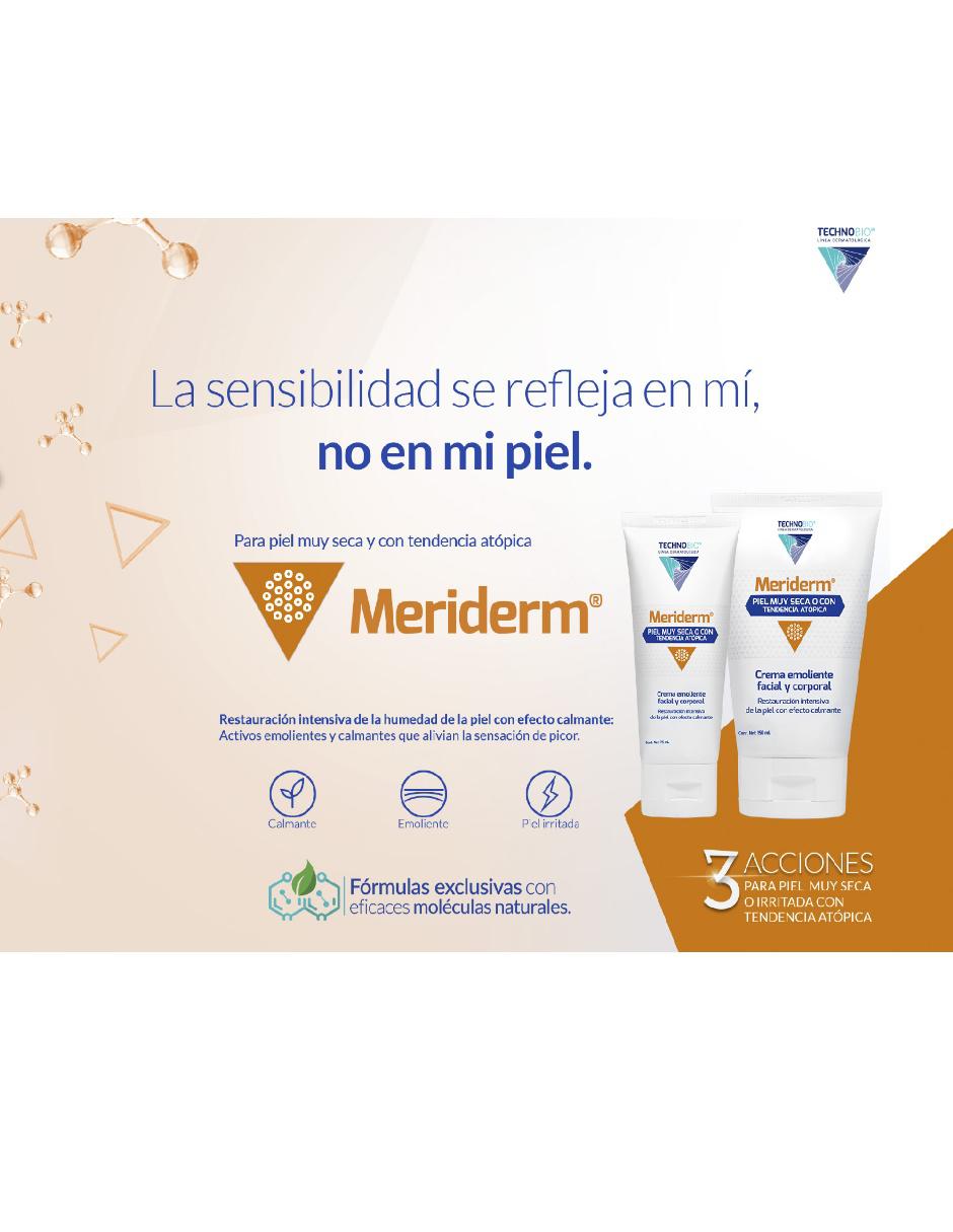 Crema para piel atópica Meriderm 75 ml