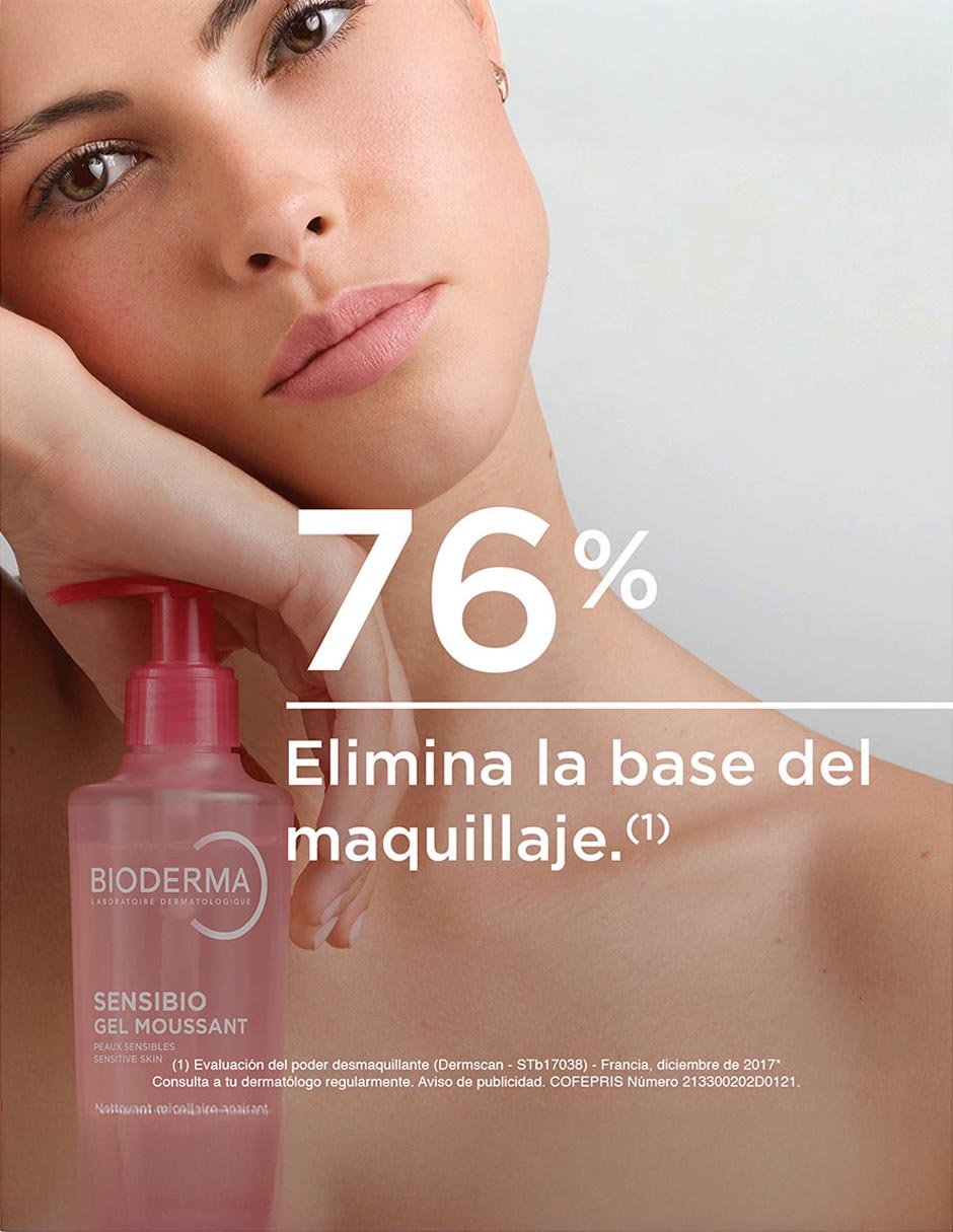 Jabón facial Gel Moussant Sensibio 3