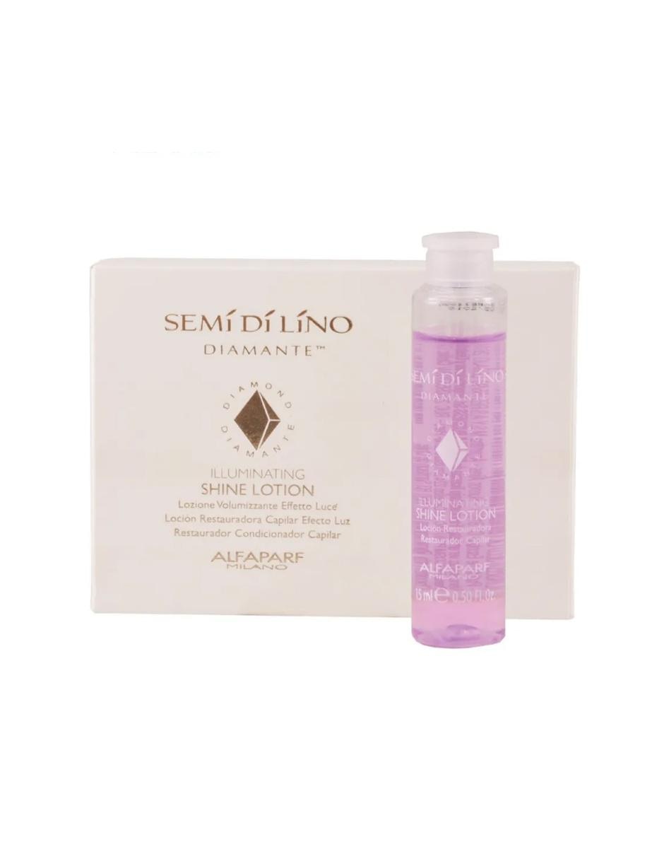 Ampolletas para cabello Sdl Shine Lotion caja 12 x 13 ml