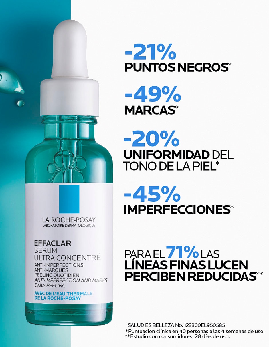 Sérum antiacné facial Ultra concentré Effaclar todo tipo piel 2