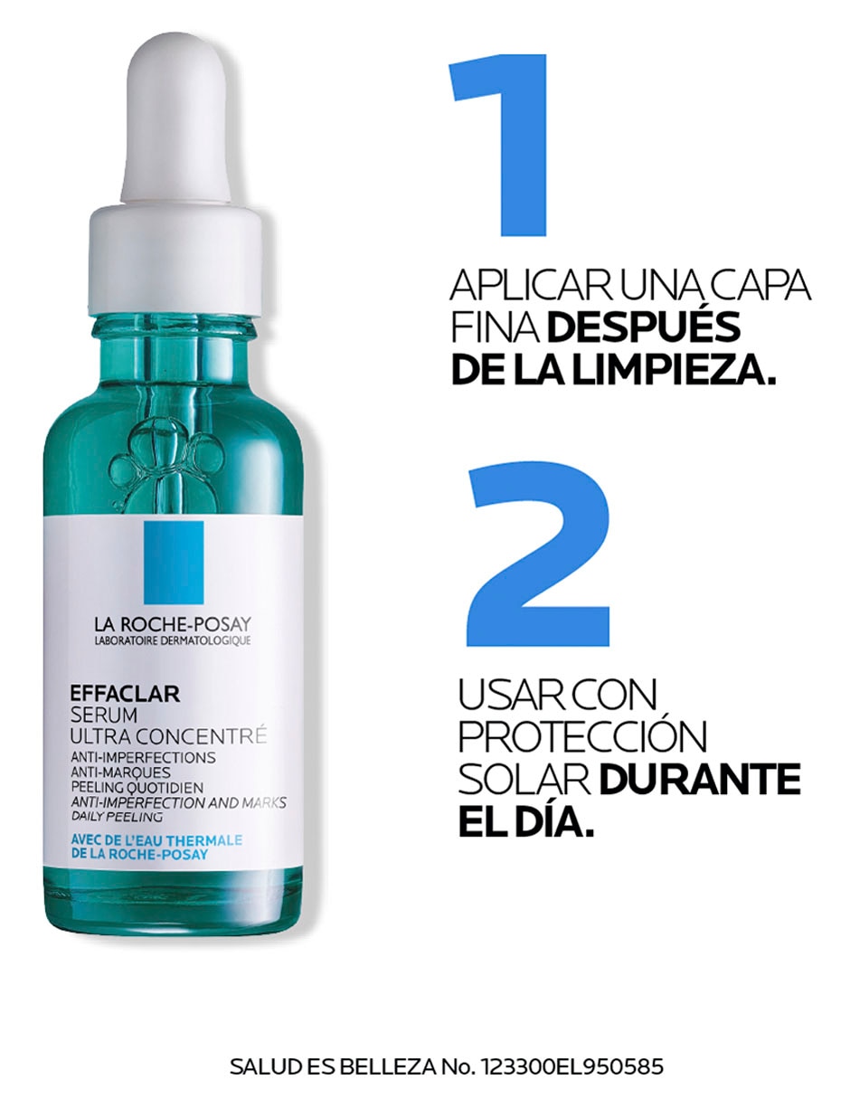 Sérum antiacné facial Ultra concentré Effaclar todo tipo piel 9