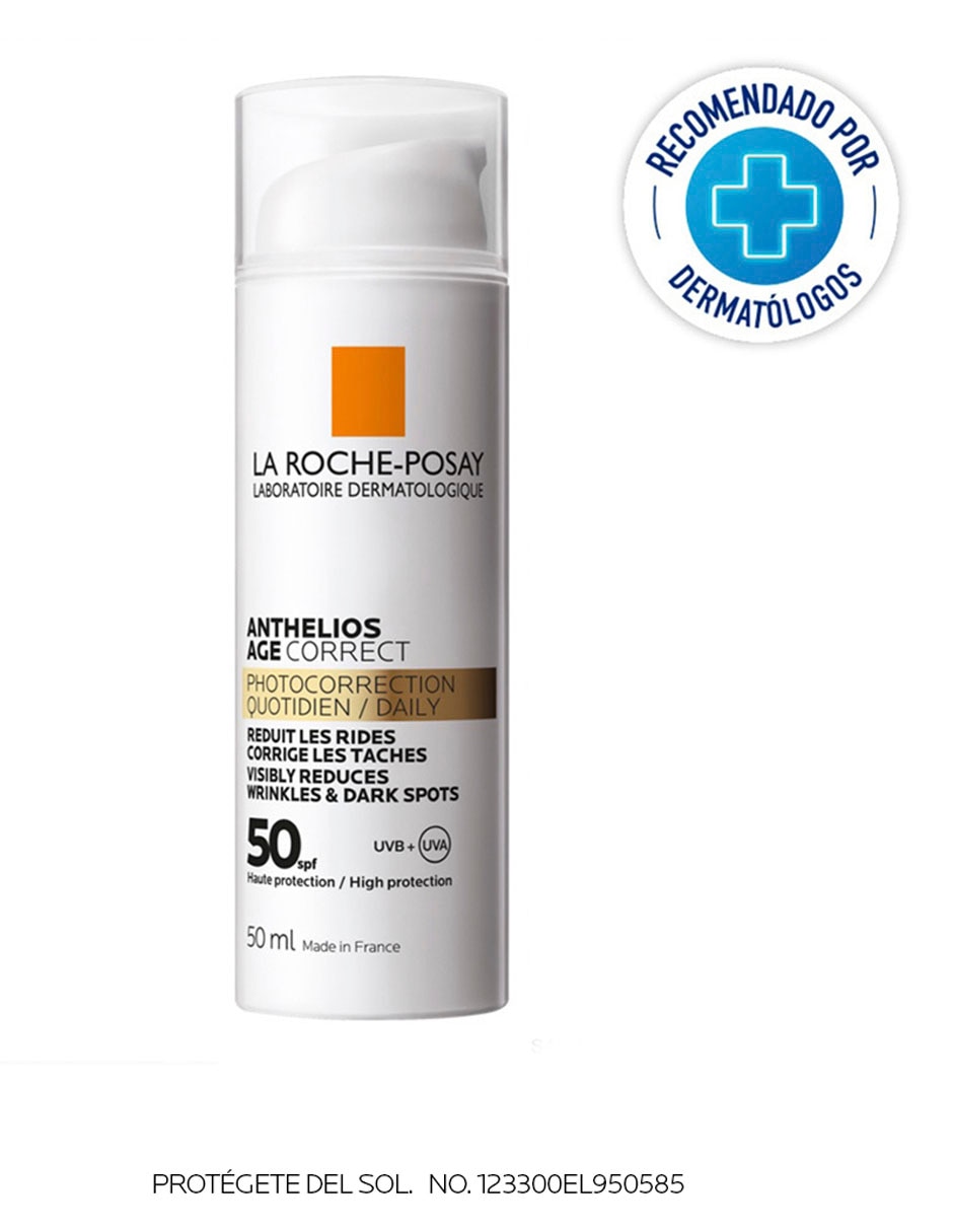 Protector solar FPS 50+ anthelios age correct La Roche Posay 50 ml