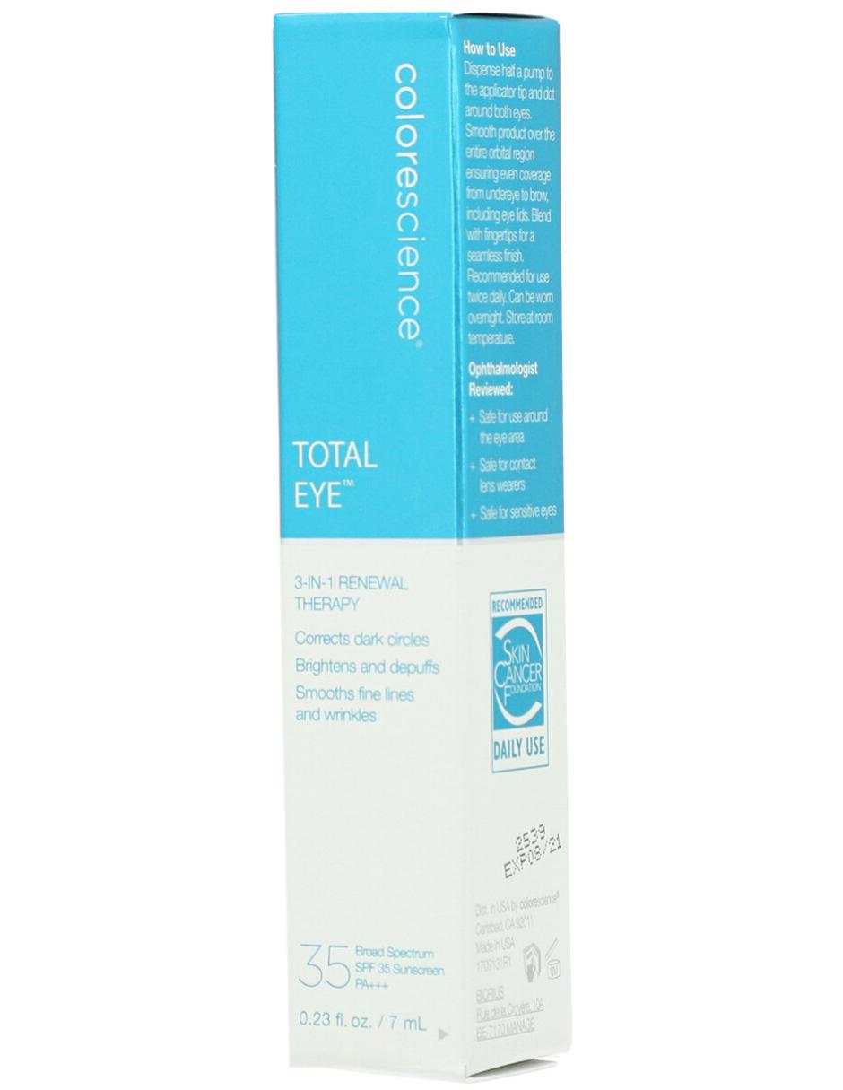 Tratamiento 3 en 1 para contorno de ojos SPF35 Colorescience Total Eye Renewal Therapy 7 ml