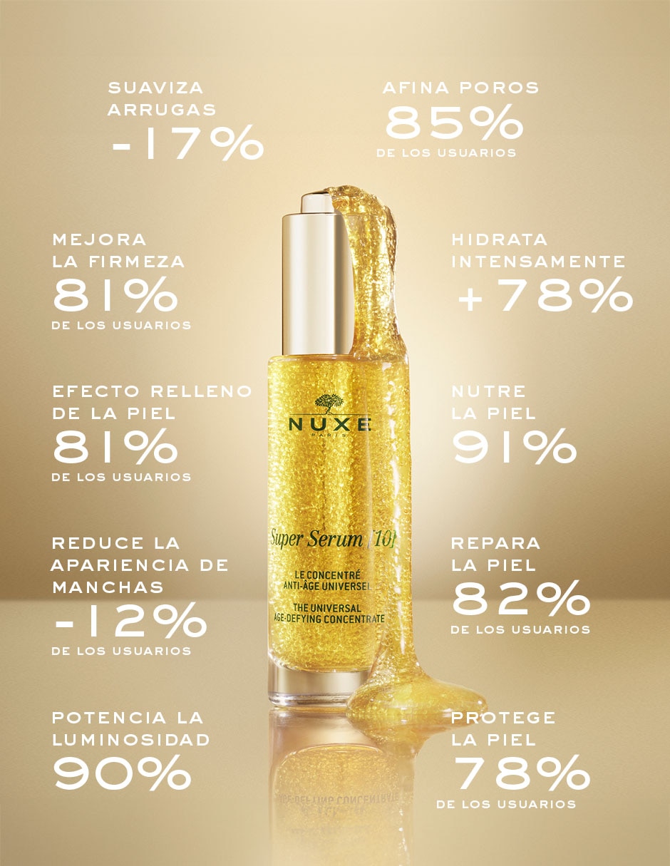 Sérum antiedad facial Super Serum10 Nuxe todo tipo piel