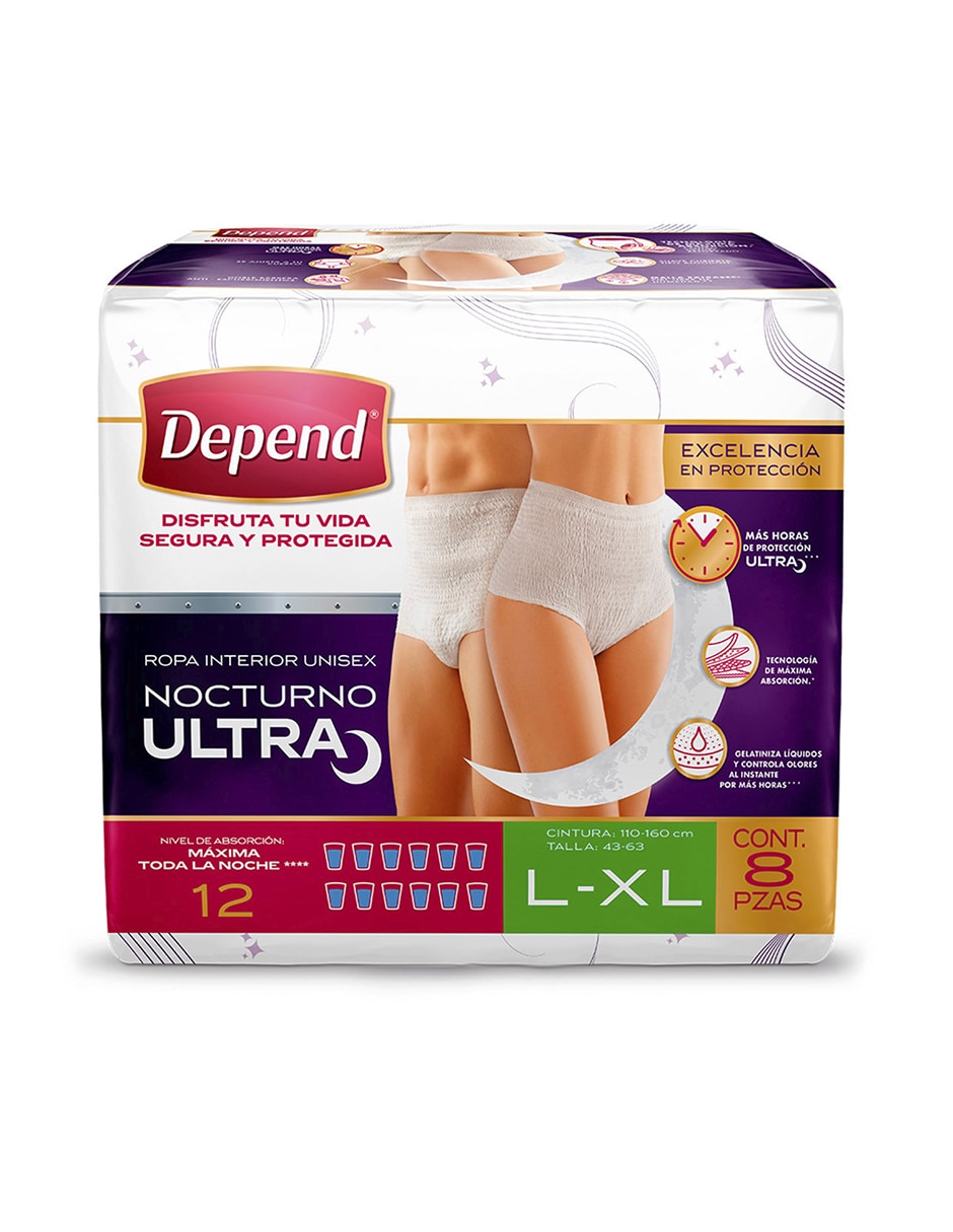 Pañales para adulto Depend