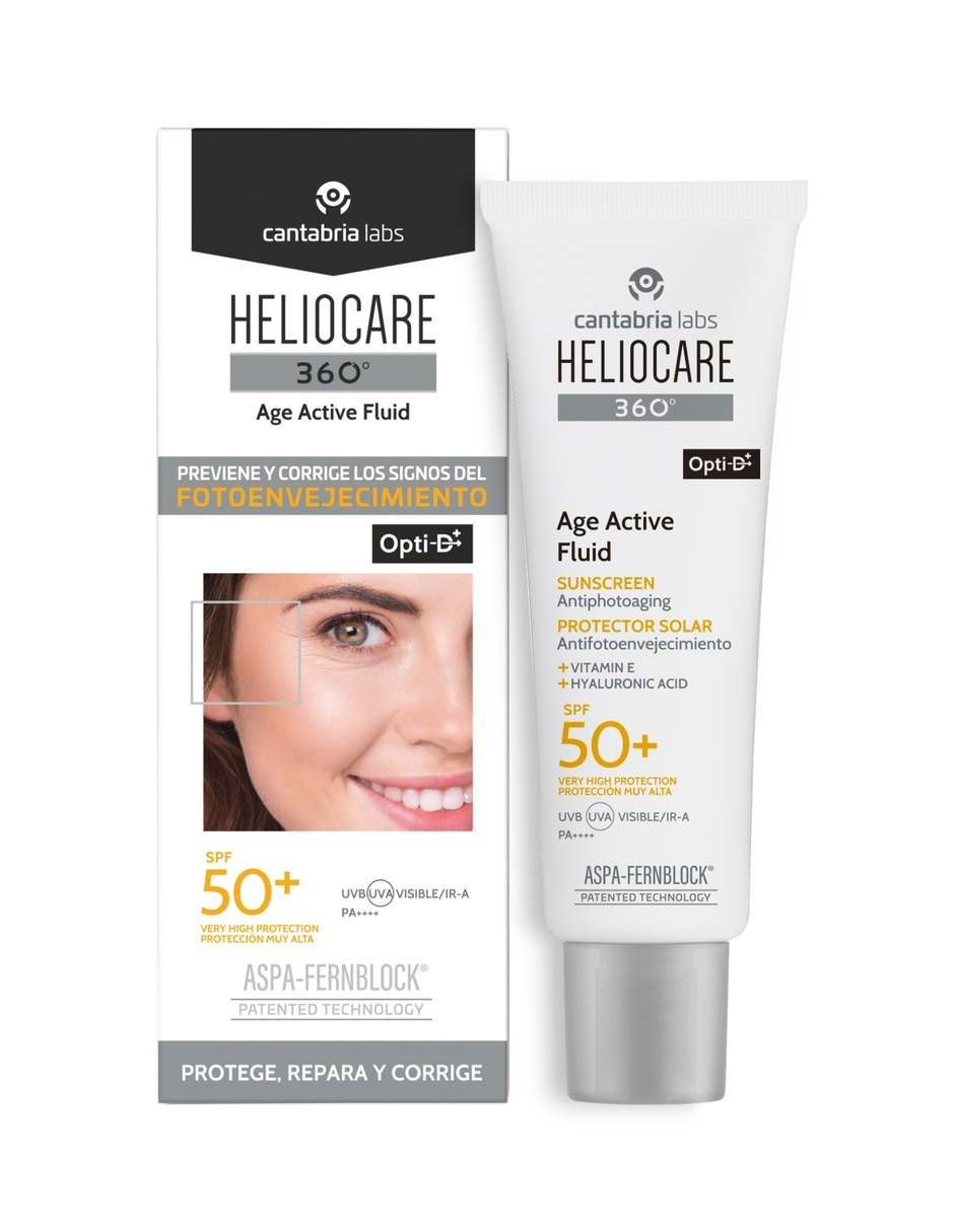 Protector solar fps 50 age active fluid
