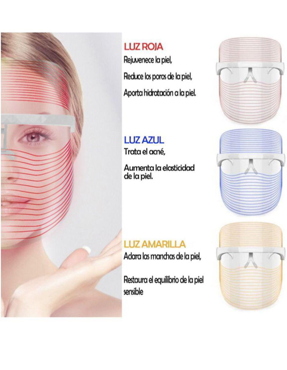 Mascarilla LED facial Glomeve