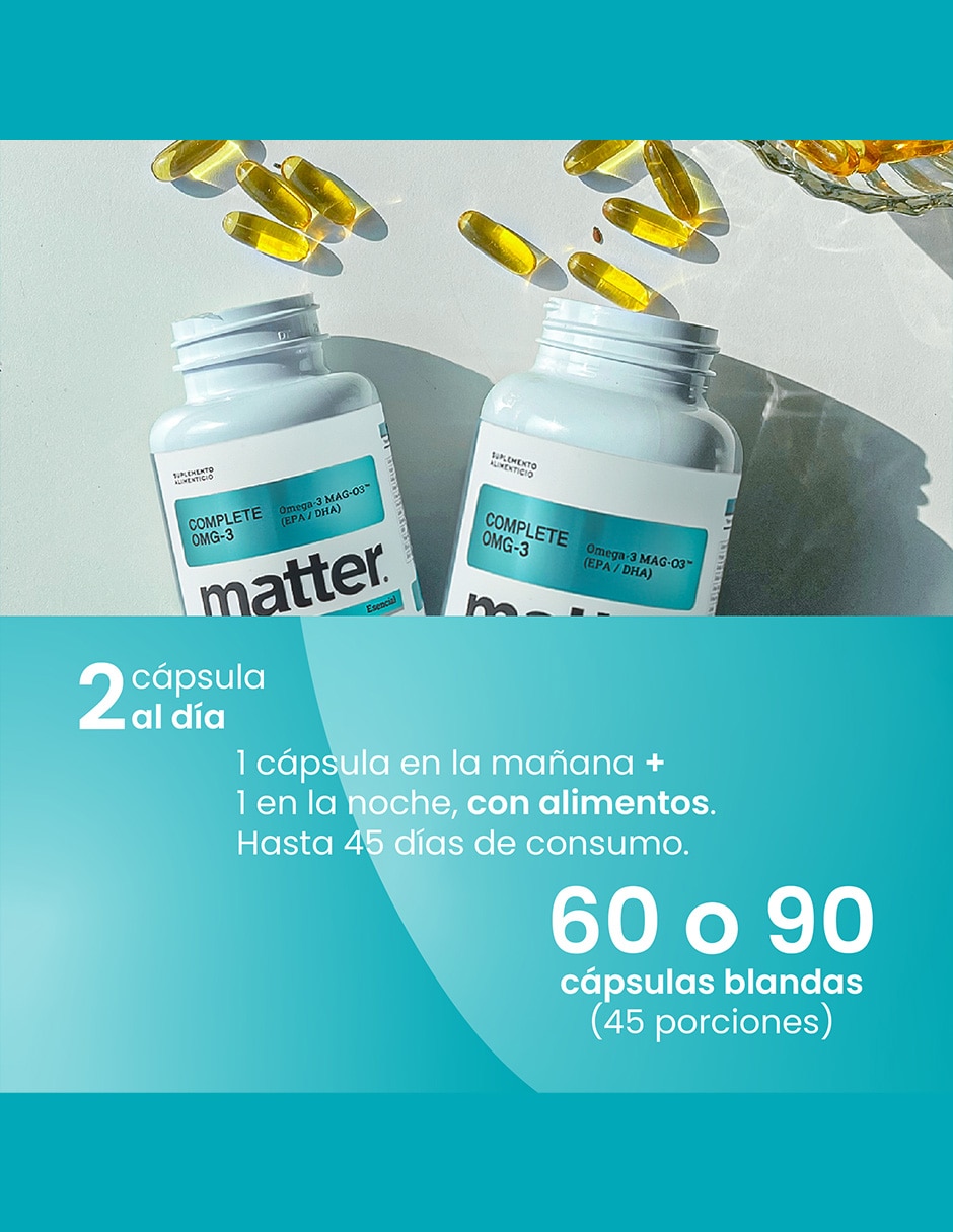 Complete OMG-3 omega 90 cápsulas 3