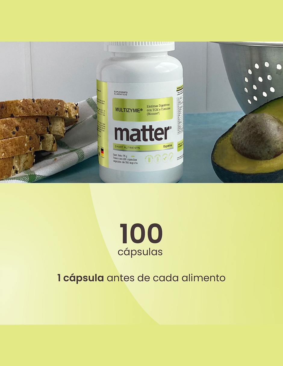 Multizyme mineral cápsulas unisex 3