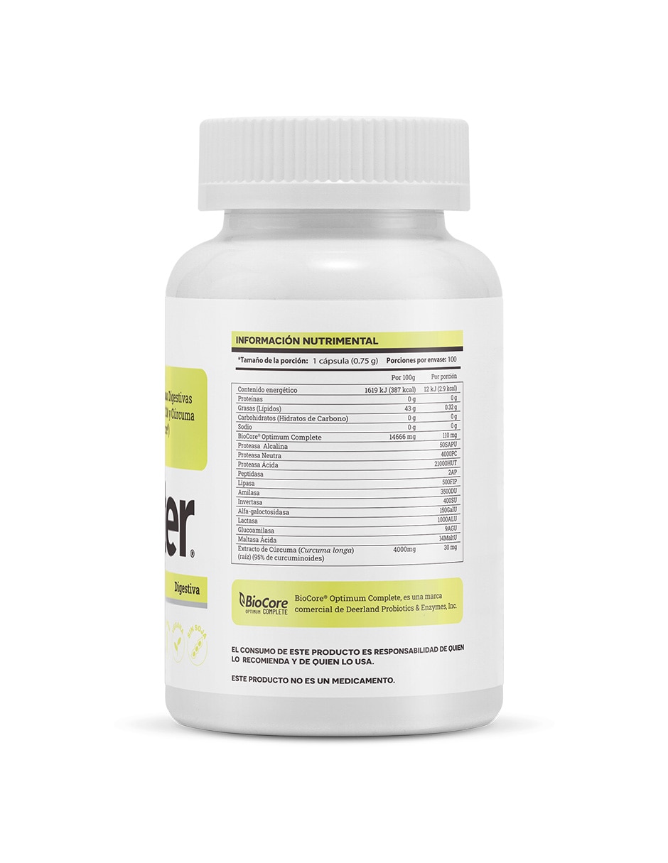 Multizyme mineral cápsulas unisex 4
