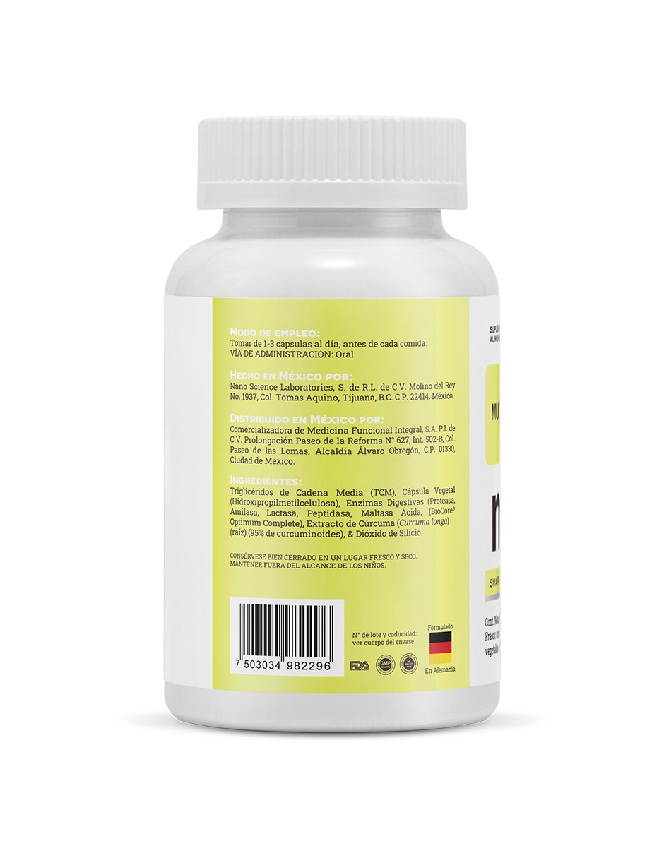 Multizyme mineral cápsulas unisex 6