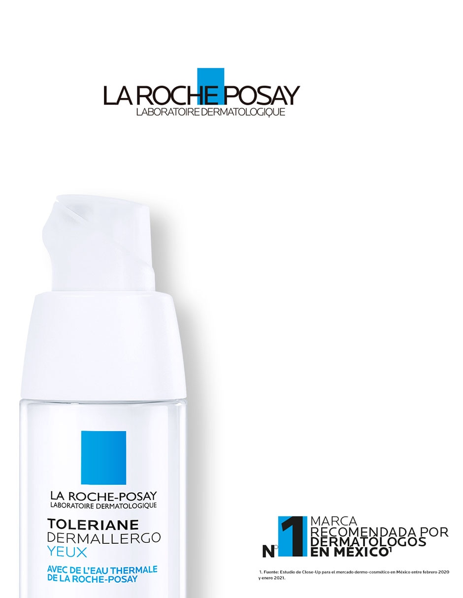Crema para contorno de ojos recomendada para calmar la piel de día y noche Toleriane para todo tipo piel 2