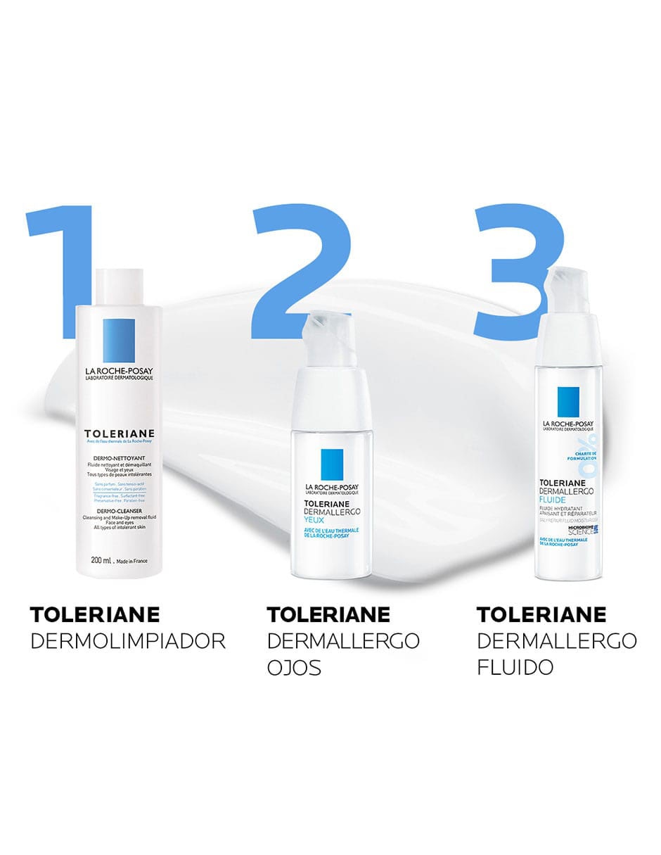 Crema para contorno de ojos recomendada para calmar la piel de día y noche Toleriane para todo tipo piel 6