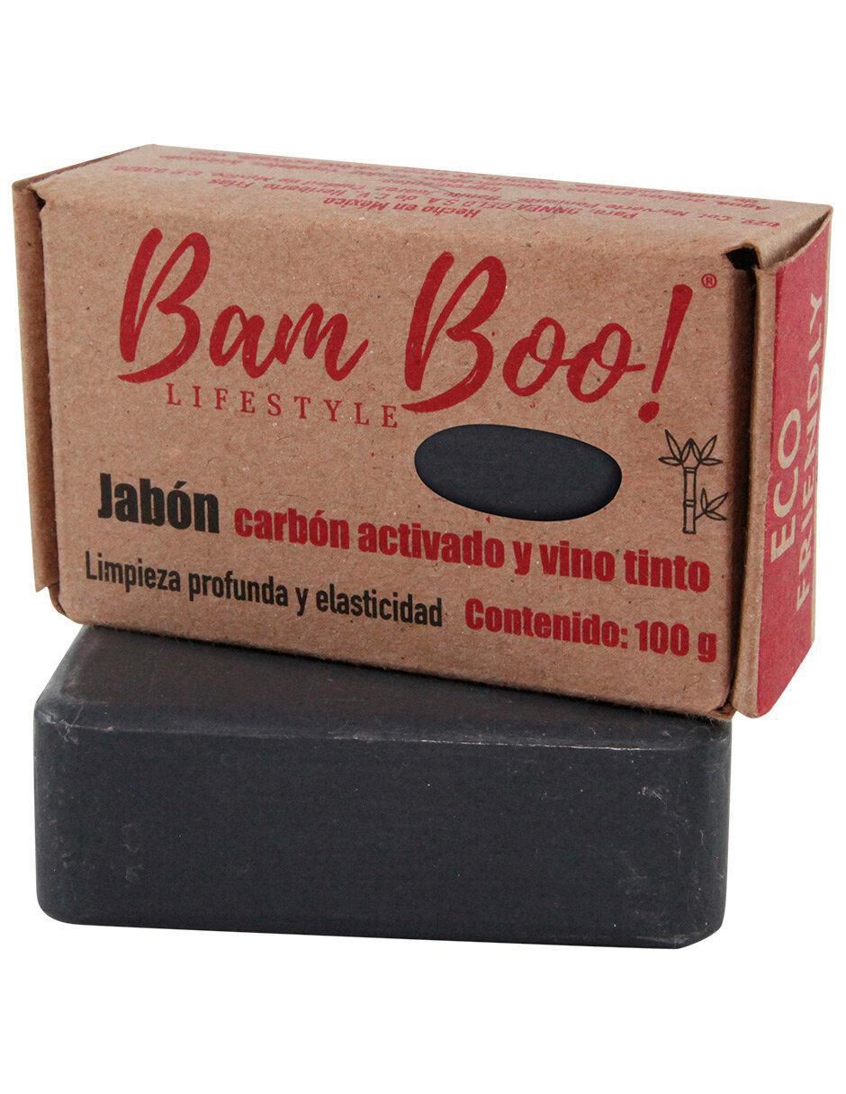 Jabón corporal Carbón Activo y Vino Tinto