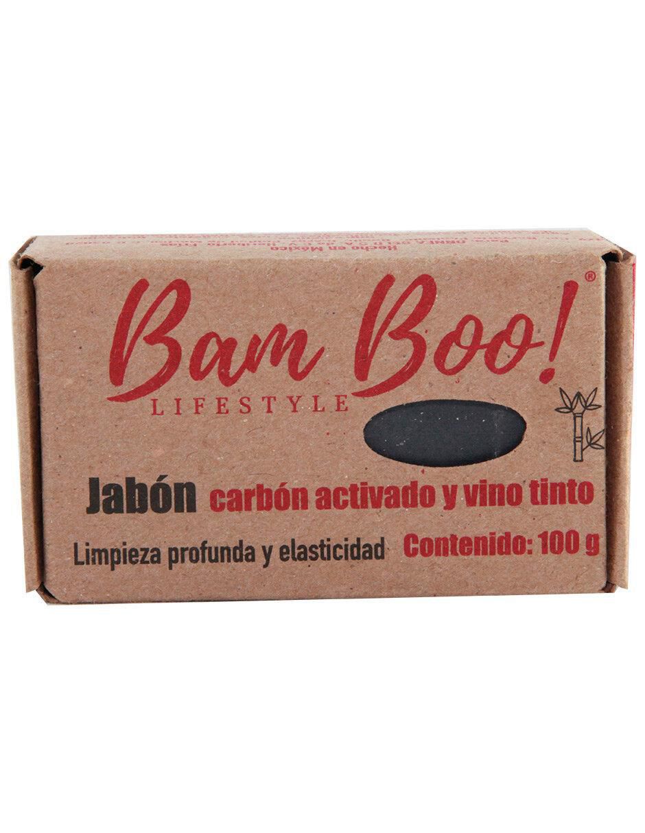 Jabón corporal Carbón Activo y Vino Tinto