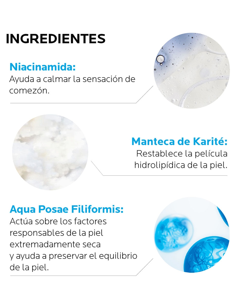 Limpiador corporal Cleansing Oil AP+ La Roche Posay Lipikar para purificar