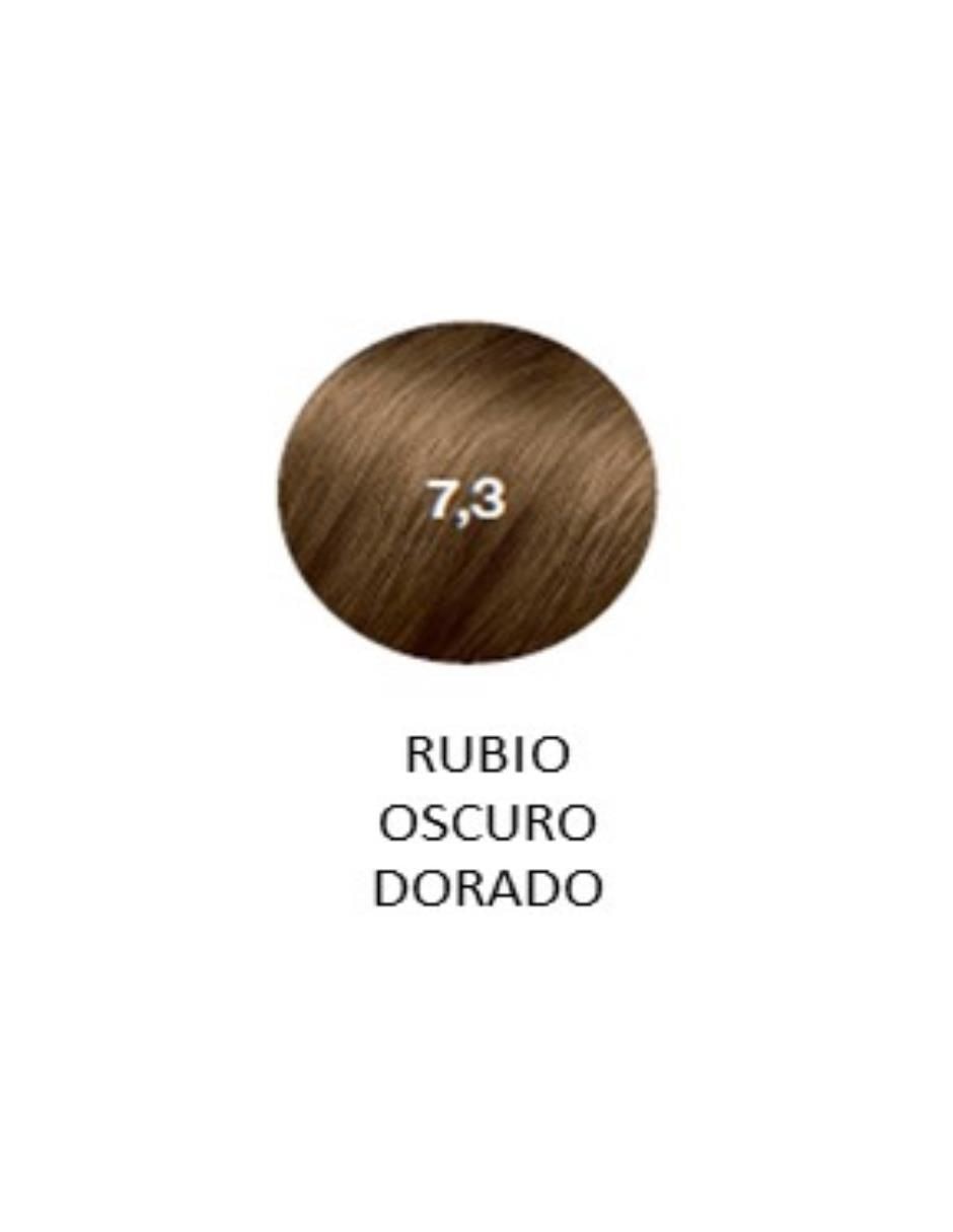 Tinte para cabello Coloración permanente True Color tono 7.3 rubio medio dorado