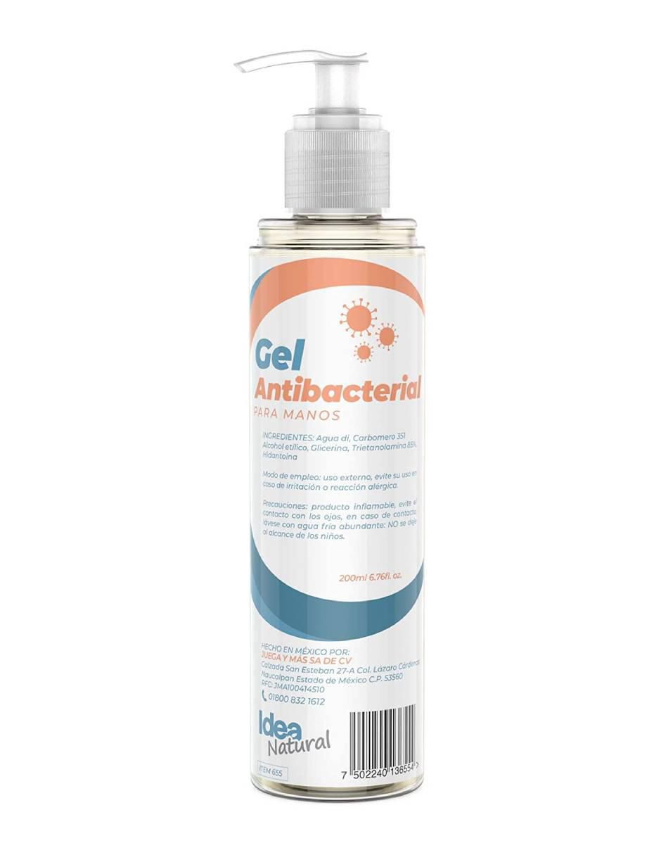 Gel antibacterial 3 piezas Gel antibacterial 3 piezas