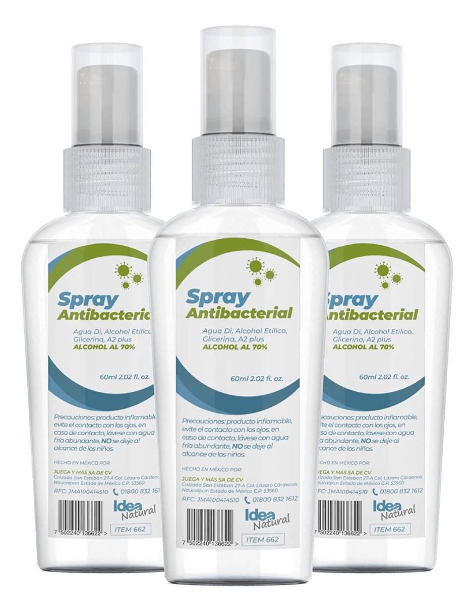 Spray Antibacterial Idea Natura 60 ml