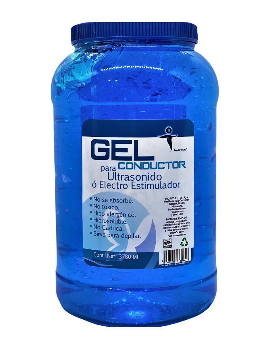 Gel corporal condutor para Ultrasonido o Electro estimulación Zenskki Medic 3780 ml