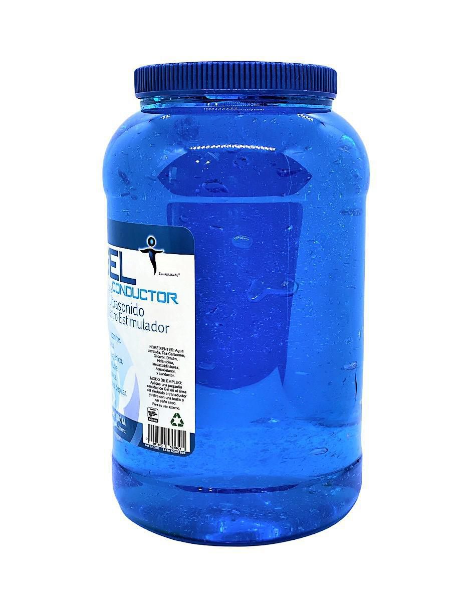 Gel corporal condutor para Ultrasonido o Electro estimulación Zenskki Medic 3780 ml