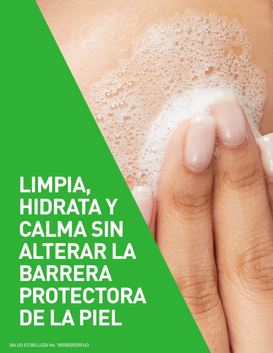 Limpiador rostro y cuerpo en Aceite Espumoso Hidratante para calmar la piel 6