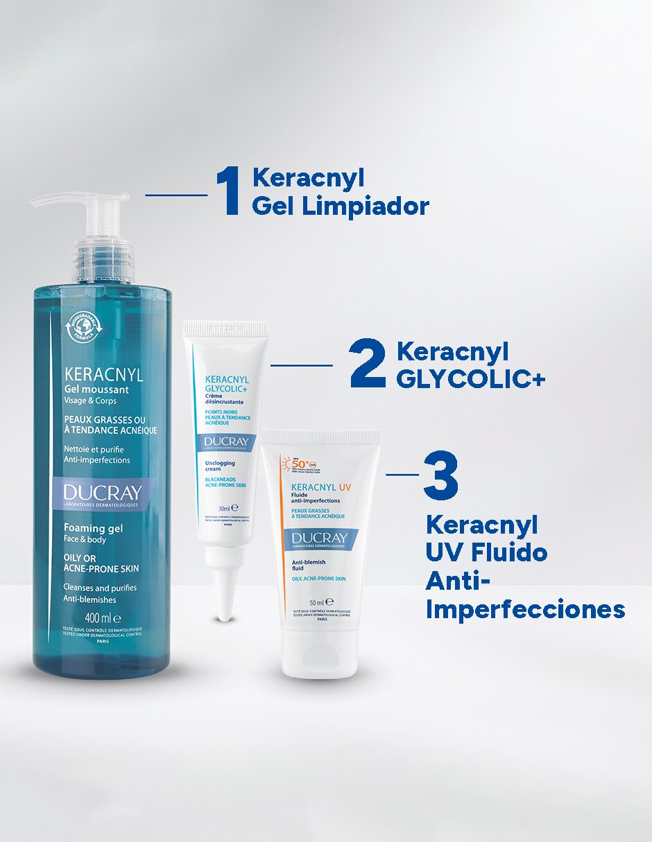 Crema facial recomendada para acné de día y noche para piel grasa 6