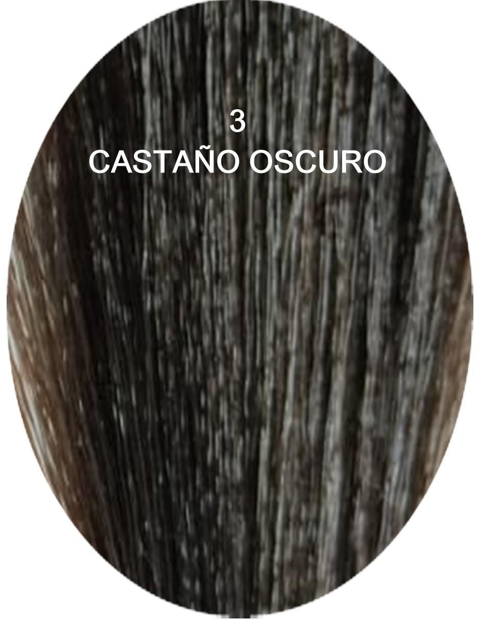 Tinte para cabello Collection tono 3.0 castaño obscuro profundo Tinte para cabello Collection tono 3.0 castaño obscuro profundo