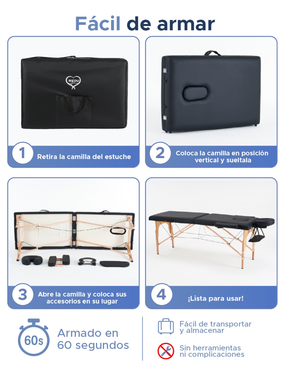 Cama para masaje X-Pross