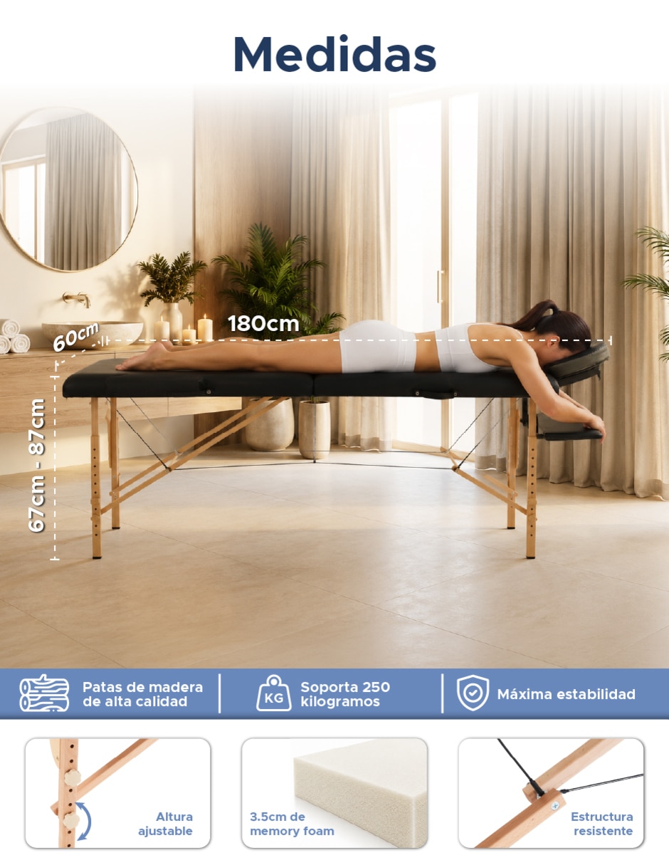 Cama para masaje X-Pross